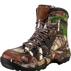 Mens Hunting Boots Waterproof Hiking Boot Camo Military Tactical 11.5 Green